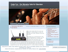 Tablet Screenshot of guitaraction.wordpress.com