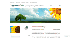 Desktop Screenshot of copper2gold.wordpress.com