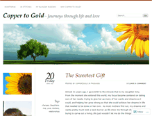 Tablet Screenshot of copper2gold.wordpress.com