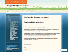 Tablet Screenshot of designaddicts.wordpress.com