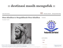 Tablet Screenshot of perantaumusafir.wordpress.com