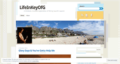 Desktop Screenshot of lifeinkeyofg.wordpress.com