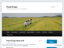 Tablet Screenshot of foodcrops.wordpress.com