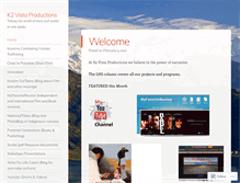 Tablet Screenshot of k2productions.wordpress.com