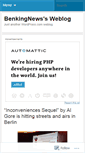 Mobile Screenshot of benkingnews.wordpress.com
