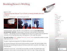 Tablet Screenshot of benkingnews.wordpress.com