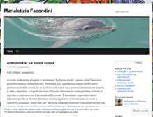 Tablet Screenshot of marialetiziaf.wordpress.com