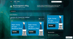 Desktop Screenshot of byronargueta.wordpress.com