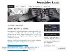 Tablet Screenshot of jornaleirolocal.wordpress.com