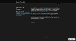 Desktop Screenshot of czechrepuplic.wordpress.com