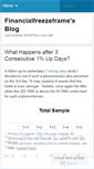 Mobile Screenshot of financialfreezeframe.wordpress.com