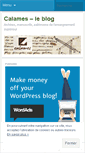 Mobile Screenshot of calames.wordpress.com