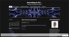 Desktop Screenshot of emmorrisonjr.wordpress.com