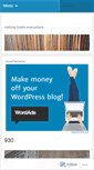 Mobile Screenshot of booksineverything.wordpress.com