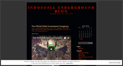 Desktop Screenshot of indonesiaunderground.wordpress.com