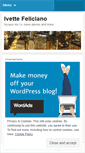 Mobile Screenshot of ivettefeliciano.wordpress.com