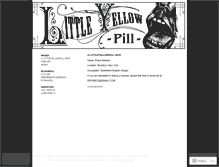 Tablet Screenshot of littleyellowpill.wordpress.com