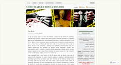 Desktop Screenshot of comomateiaminhamulher.wordpress.com