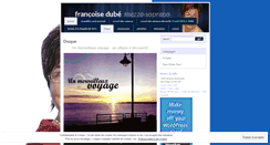 Desktop Screenshot of francoisedube.wordpress.com