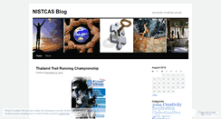 Desktop Screenshot of nistcas.wordpress.com