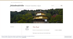 Desktop Screenshot of finlandonadeshiko.wordpress.com