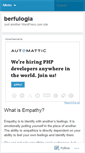 Mobile Screenshot of berfulogia.wordpress.com