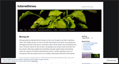 Desktop Screenshot of futterwithtrees.wordpress.com