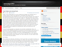 Tablet Screenshot of eurocamper2012.wordpress.com