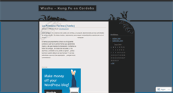 Desktop Screenshot of cordobawushu.wordpress.com
