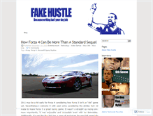 Tablet Screenshot of fakehustle.wordpress.com