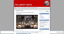 Desktop Screenshot of libertyboy.wordpress.com