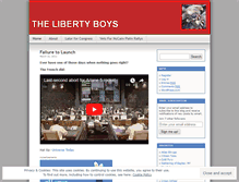 Tablet Screenshot of libertyboy.wordpress.com