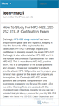 Mobile Screenshot of jeenymac1.wordpress.com