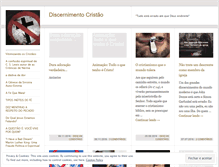 Tablet Screenshot of discernimentocristao.wordpress.com