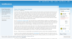 Desktop Screenshot of lunatikscience.wordpress.com