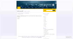 Desktop Screenshot of gestaointernacional.wordpress.com