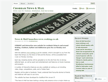 Tablet Screenshot of chobhamnews.wordpress.com