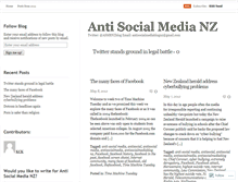 Tablet Screenshot of antisocialmediablog.wordpress.com