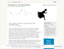 Tablet Screenshot of dianascinderellastory.wordpress.com