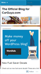 Mobile Screenshot of carguyz.wordpress.com