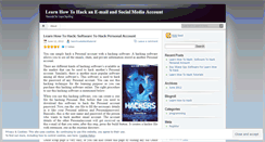 Desktop Screenshot of learnhowtohacktutorial.wordpress.com