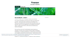 Desktop Screenshot of kreditportal.wordpress.com