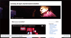 Desktop Screenshot of mariieroiairevolutiilor.wordpress.com