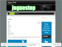 Tablet Screenshot of joguestop.wordpress.com