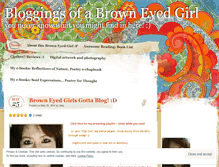 Tablet Screenshot of browneyedgirl575.wordpress.com