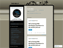 Tablet Screenshot of bellygirls.wordpress.com