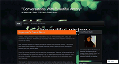 Desktop Screenshot of beautifulvictory.wordpress.com