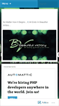 Mobile Screenshot of beautifulvictory.wordpress.com