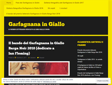 Tablet Screenshot of garfagnanaingiallo.wordpress.com