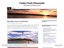 Tablet Screenshot of funkyfreshgloucester.wordpress.com
